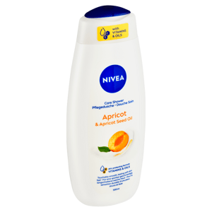 Nivea Apricot & Apricot Seed Oil Pečující sprchový gel 500ml