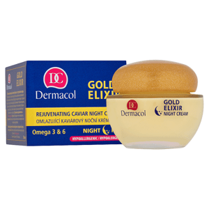 Dermacol Gold Elixir Omlazující kaviárový noční krém 50ml