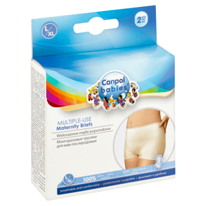 Canpol babies Multifunkční kalhotky po porodu L-XL 2 ks