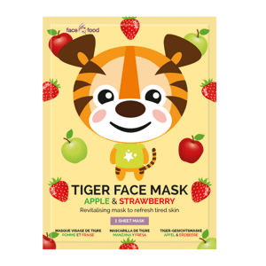 7th Heaven Dětská pleťová maska Tygr – jablko a jahoda