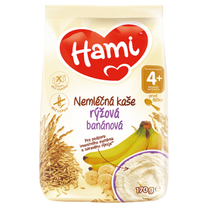 Hami Moje první kaše nemléčná rýžová banánová 170g