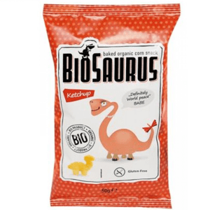 Bio snack Biosaurus kečup 50g