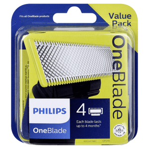 Philips OneBlade QP240/50 výměnné břity 4 ks