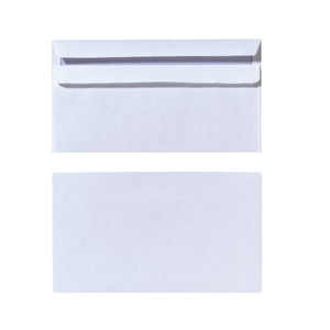 Obálky DL samolepicí bílé (25ks/fol)