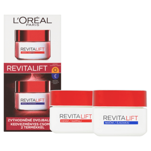 L'Oréal Paris Revitalift denní a noční krém duopack, 100ml