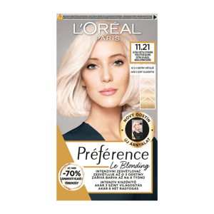 L'Oréal Paris Preférence Le Blonding Ultra světlá perleťová blond, 40+80+54+4,4ml