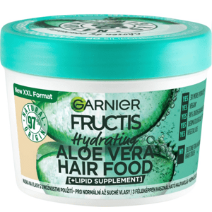 Garnier Fructis Hair Food Hydratační Aloe Vera maska pro normální až suché vlasy, 400ml