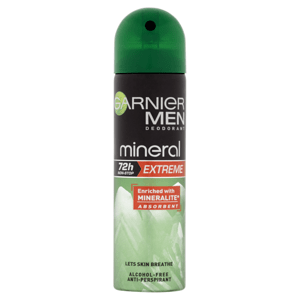 Garnier Men Mineral Extreme Sport Stress antiperspirant ve spreji pro muže 150ml