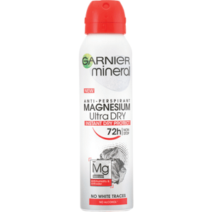 Garnier antiperspirant sprej Magnesium Ultra Dry 150 ml
