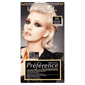 L'Oréal Paris Récital Préférence Velmi velmi světlá blond duhová 102