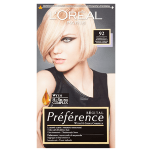 L'Oréal Paris Récital Préférence Velmi světlá blond duhová 92