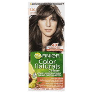 Garnier Color Naturals permanentní barva na vlasy 6.00 tmavá blond, 60+40+12ml