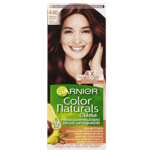 Garnier Color Naturals permanentní barva na vlasy 460 rubínově červená, 60+40+12ml