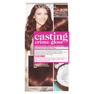 L'Oréal Paris Casting Creme Gloss semipermanentní barva na vlasy  525 višnová čokoláda, 48+72+60ml