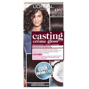 L'Oréal Paris Casting Creme Gloss semipermanentní barva 410 Ledová čokoláda 48+72+60ml