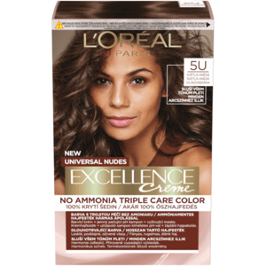 L'Oréal Paris Excellence Creme Universal Nudes permanentní barva na vlasy 5U Světlá hnědá