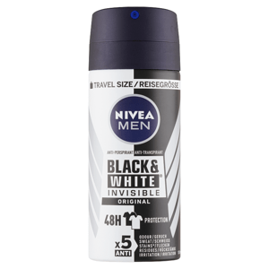 Nivea Men Black & White Invisible Original Sprej antiperspirant 100ml