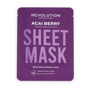 Revolution Skincare Acai Berry sheet mask 1ks