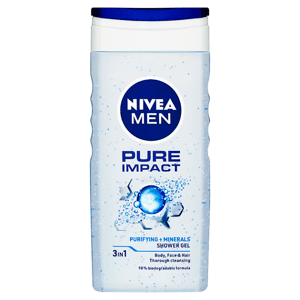 Nivea Men Pure Impact Sprchový gel 250ml
