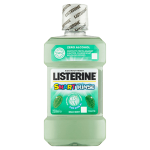 Listerine Smart Rinse Mild Mint ústní voda 250ml